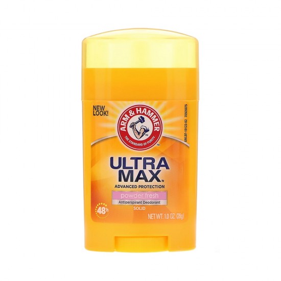 Arm & Hammer UltraMax Solid Antiperspirant Deodorant For Women - 28g