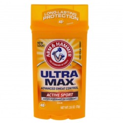 مزيل عرق الترا ماكس مضاد للتعرق اكتيف سبورت للنساء من ارم & هامر - 73غ