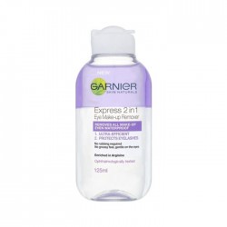 مزيل مكياج العيون 2 في 1 من غارنييه - 125 مل مزيل مكياج العيون 2 في 1 من غارنييه - 125 مل