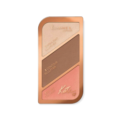 Rimmel London Sculpting & Highlighting Palette by Kate - 003 Golden Bronze Rimmel London Sculpting & Highlighting Palette by Kate - 003 Golden Bronze