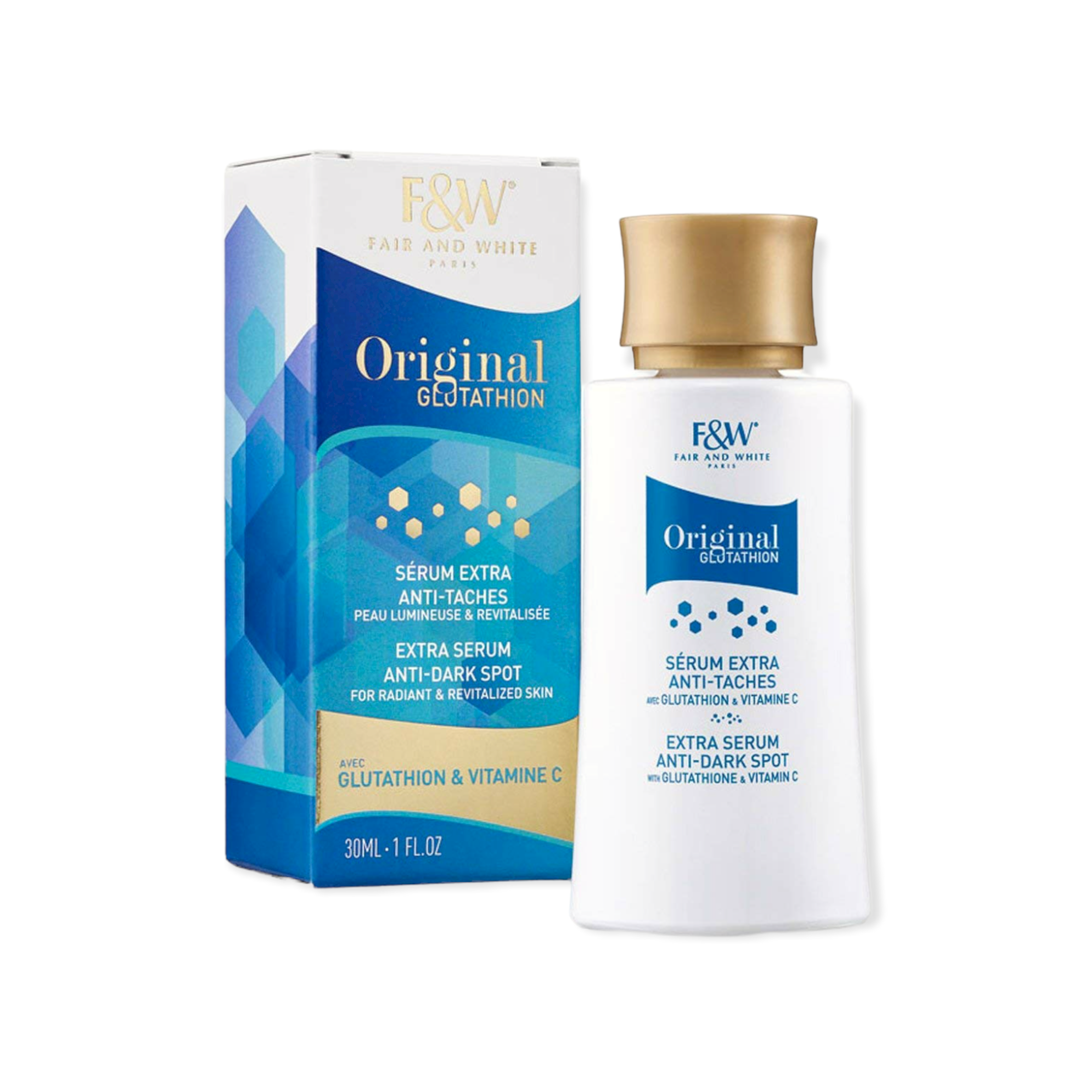Fair & White Double Lightening Serum With Glutathione 30 ml Fair & White Double Lightening Serum With Glutathione 30 ml