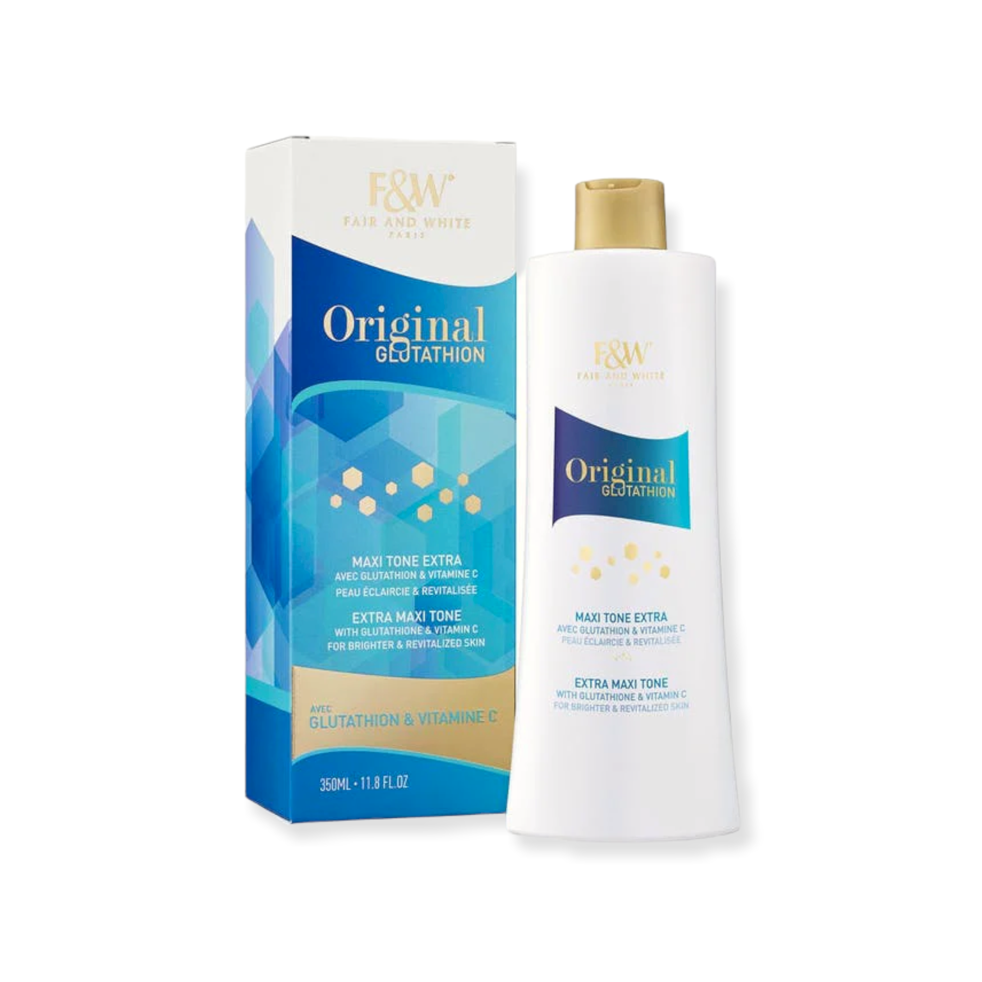 Fair & White Glutathione Even Toning Lotion 350 ml