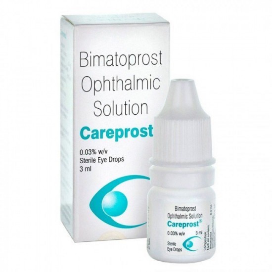 Careprost Bimatoprost Ophthalmic Solution 3ml