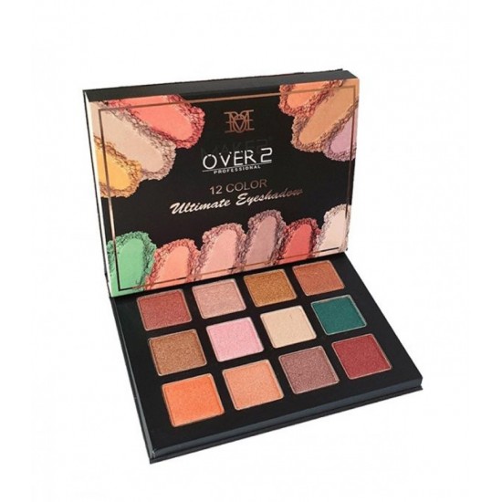 Make Over 22 12 Color Ultimant Eyeshadow Palette Multicolour MM02