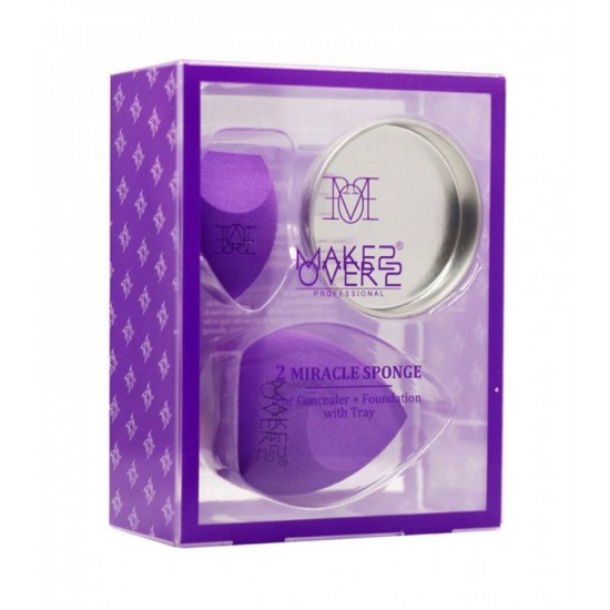 Make Over 22 2 Miracle Sponge  Concealer and Face Defining -MS-03