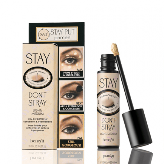 Benefit Stay Don T Stray Eyeshadow Primer - Light/Medium