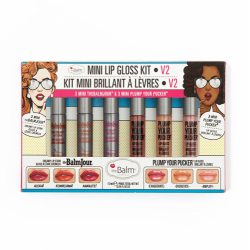 Thebalm Set Of 6 Mini Lip Glosses - V2 Thebalm Set Of 6 Mini Lip Glosses - V2