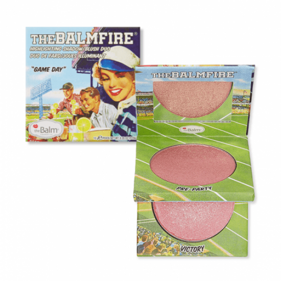 Thebalm Fire Game Day Highlighting Shadow & Blush Duo - Pre Party & Victory
