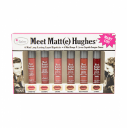 مجموعة 6 ميني احمر شفاه سائل ميت مات ( اي ) هيوز من ذا بالم-vol13