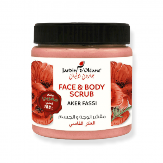 Jardin  Oleane Face & Body Scrub Aker Fassi - 500 ml