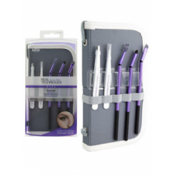 مجموعة فرش وأدوات الحواجب من ريل تكنيك - 5 قطع مجموعة فرش وأدوات الحواجب من ريل تكنيك - 5 قطع