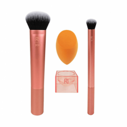 مجموعة فرش الوجه الأساسية التميت من ريل تكنيك - 3 قطع مجموعة فرش الوجه الأساسية التميت من ريل تكنيك - 3 قطع