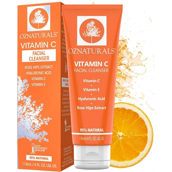 OZNaturals Vitamin C Facial Cleanser - 118ml