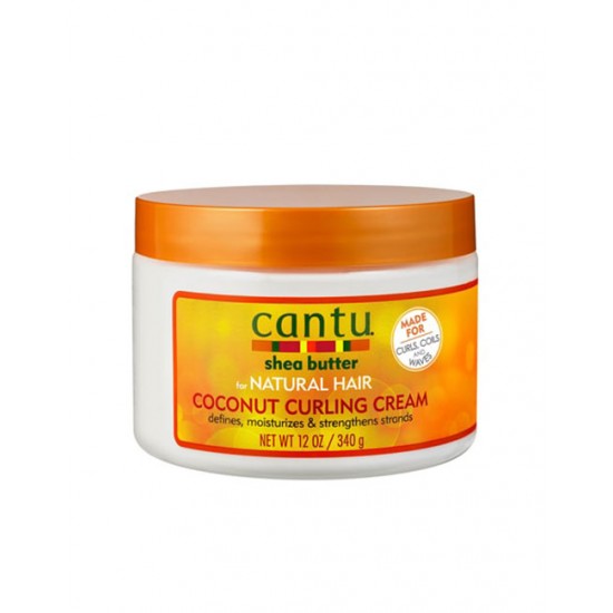 Cantu Shea Butter For Natural Hair Coconut Curling Cream - 340 g