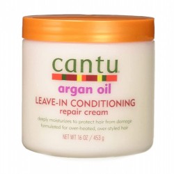 Cantu Argan Oil Leave-In Conditioning Repair Cream - 453g Cantu Argan Oil Leave-In Conditioning Repair Cream - 453g