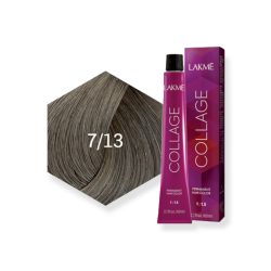Lakme Collage Permanent Hair Color - Ash Gold Medium Blonde - 7/13 Lakme Collage Permanent Hair Color - Ash Gold Medium Blonde - 7/13