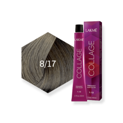Lakme Collage Permanent Hair Color - Ash Blue Light Blonde - 8/17 Lakme Collage Permanent Hair Color - Ash Blue Light Blonde - 8/17