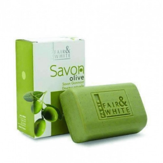 Fair & White Original Olive Oil Exfoliating Soap - 200g