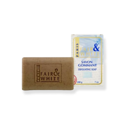 Fair & White Exfoliating Soap SAVON GOMMANT - 200g  Fair & White Exfoliating Soap SAVON GOMMANT - 200g