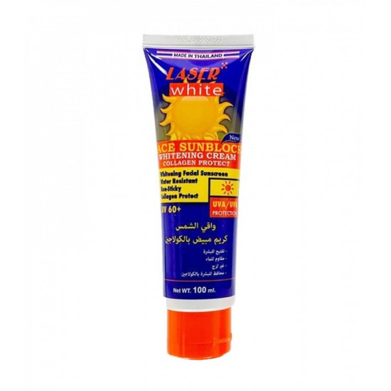 Laser White Sunscreen Cream UV 60 with Collagen 100 ml