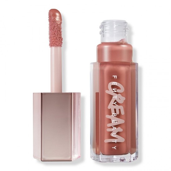Fenty Beauty Gloss Bomb Cream Color Drip Lip Cream Fenty Glow- Universal Rose Nude