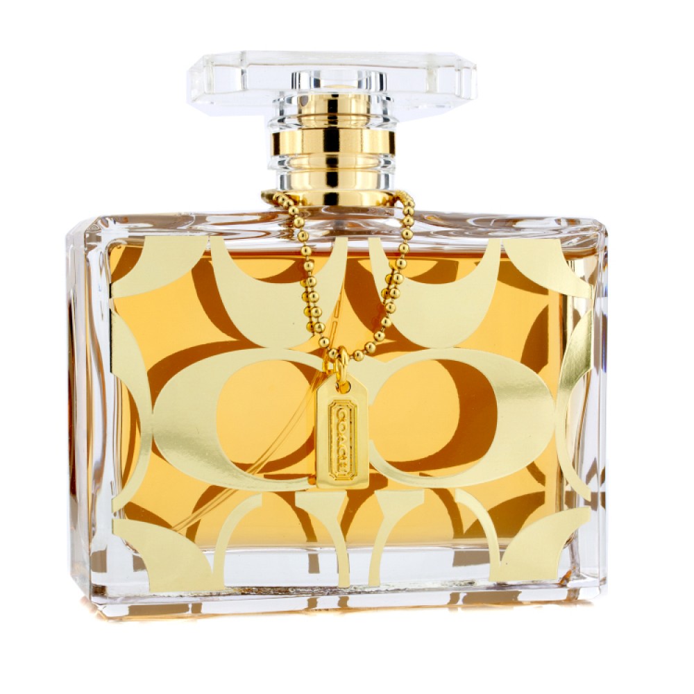 Coach Ltd Ed Perfume store Bottle Satin Wristl