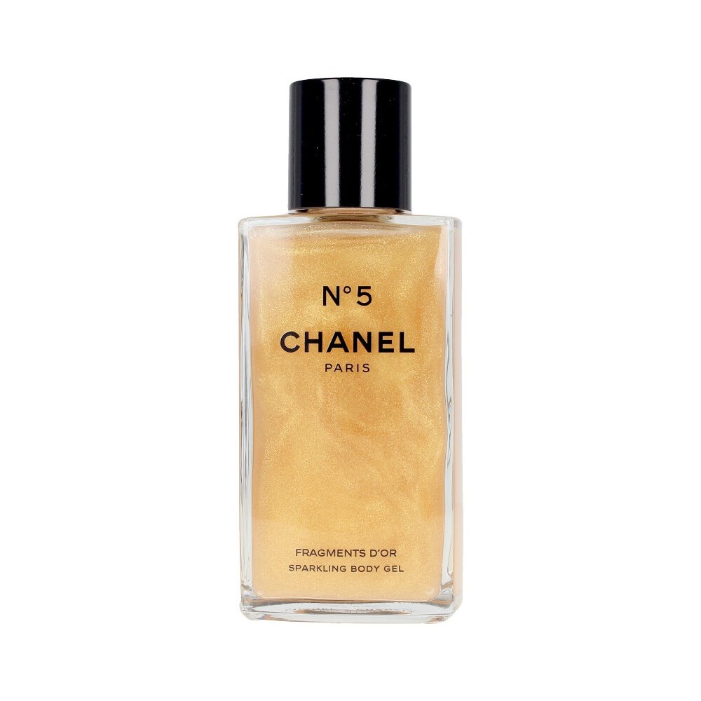 CHANEL N°5 SPARKLING BODY GEL 250ml Chanel N Sparkling Body Gel Gold Fragments Chanel No Sparkling