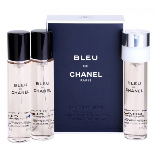 Buy Chanel Bleu De Chanel EDT Pour Homme Set EDT 3 X 20 Ml
