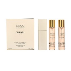 عطر شانيل كوكو مادموزيل او دو تواليت للنساء 3*20مل عطر شانيل كوكو مادموزيل او دو تواليت للنساء 3*20مل