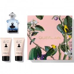 طقم جيرلان لا بوتيت روب نوار او دو بارفيوم انتنس للنساء 50 مل + كريم للجسم 75 مل + جل استحمام 75 مل طقم جيرلان لا بوتيت روب نوار او دو بارفيوم انتنس للنساء 50 مل + كريم للجسم 75 مل + جل استحمام 75 مل