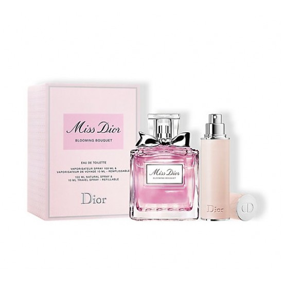 Dior Miss Dior Blooming Bouquet Edt 100 Ml + Refillable Travel 