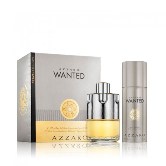 Azzaro Wanted EDT 100 ml + Deodorant 150 ml Gift Set