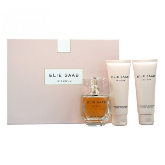 Elie Saab Le Parfum Intense 90 Ml + Shower Gel 75 Ml + Body Lotion 75 Ml Gift Set