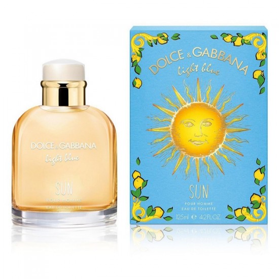 Dolce & Gabbana Light Blue Sun Pour Homme Edt 125 Ml