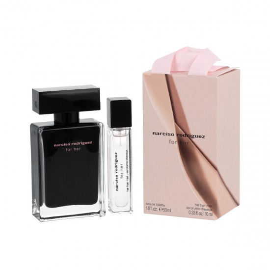 Narciso Rodriguez For Her EDT 50 Ml + Hair Mist 10 Ml Gift Set