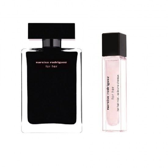 Narciso Rodriguez For Her EDT 50 Ml + Hair Mist 10 Ml Gift Set