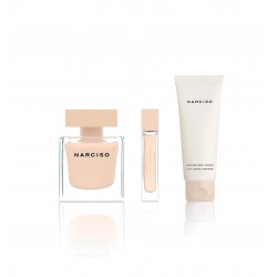طقم نارسيسو رودريغز نارسيسو بودريه او دو بارفيوم للنساء 90 مل + او دو بارفيوم 10 مل + بودي لوشن 75 مل طقم نارسيسو رودريغز نارسيسو بودريه او دو بارفيوم للنساء 90 مل + او دو بارفيوم 10 مل + بودي لوشن 75 مل