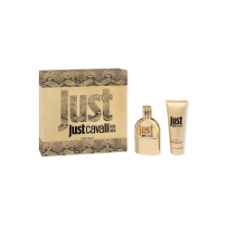 طقم روبيرتو كافالي جست كافالي جولد او دو بارفيوم للنساء 75 مل + بودي لوشن 75 مل طقم روبيرتو كافالي جست كافالي جولد او دو بارفيوم للنساء 75 مل + بودي لوشن 75 مل