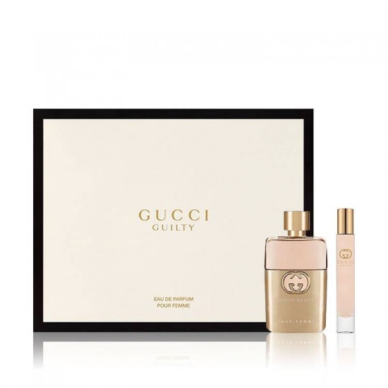 Gucci Guilty Pour Femme EDP 90 Ml + 7.4 Ml Roller Ball Gift Set