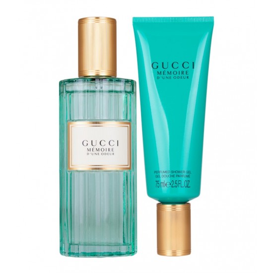 Gucci Memoire D'une Odeur EDP 100 Ml + Shower Gel 75 Ml Gift Set