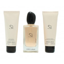 طقم جورجيو ارماني سي او دو بارفيوم 100 مل + شور جيل 75 + بودي لوشن 75 مل طقم جورجيو ارماني سي او دو بارفيوم 100 مل + شور جيل 75 + بودي لوشن 75 مل