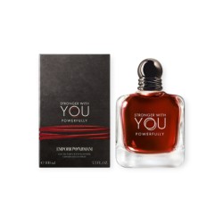 عطر ارماني سترونجر ويذ يو باورفولي او دو بارفيوم للرجال 100مل