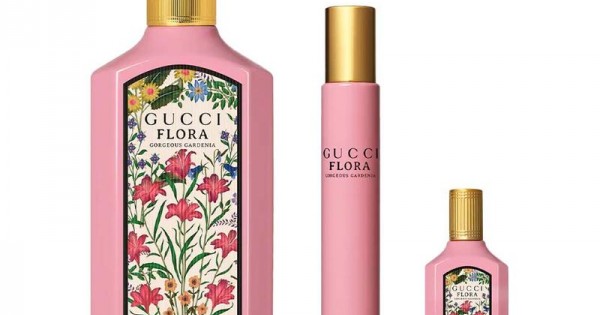 Gucci Flora online Gorgeous Gardenia Eau de Parfum perfume gift set*NEW Limited Edition