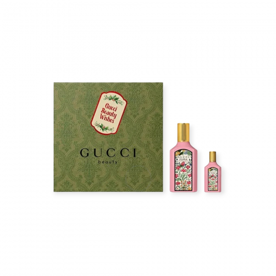 Gucci Flora Gorgeous Gardenia EDP 50 Ml + EDP 5 Ml Gift Set