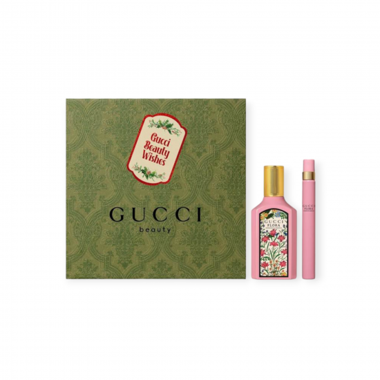 Gucci Flora Gorgeous Gardenia EDP 50 Ml + EDP 10 Ml Gift Set