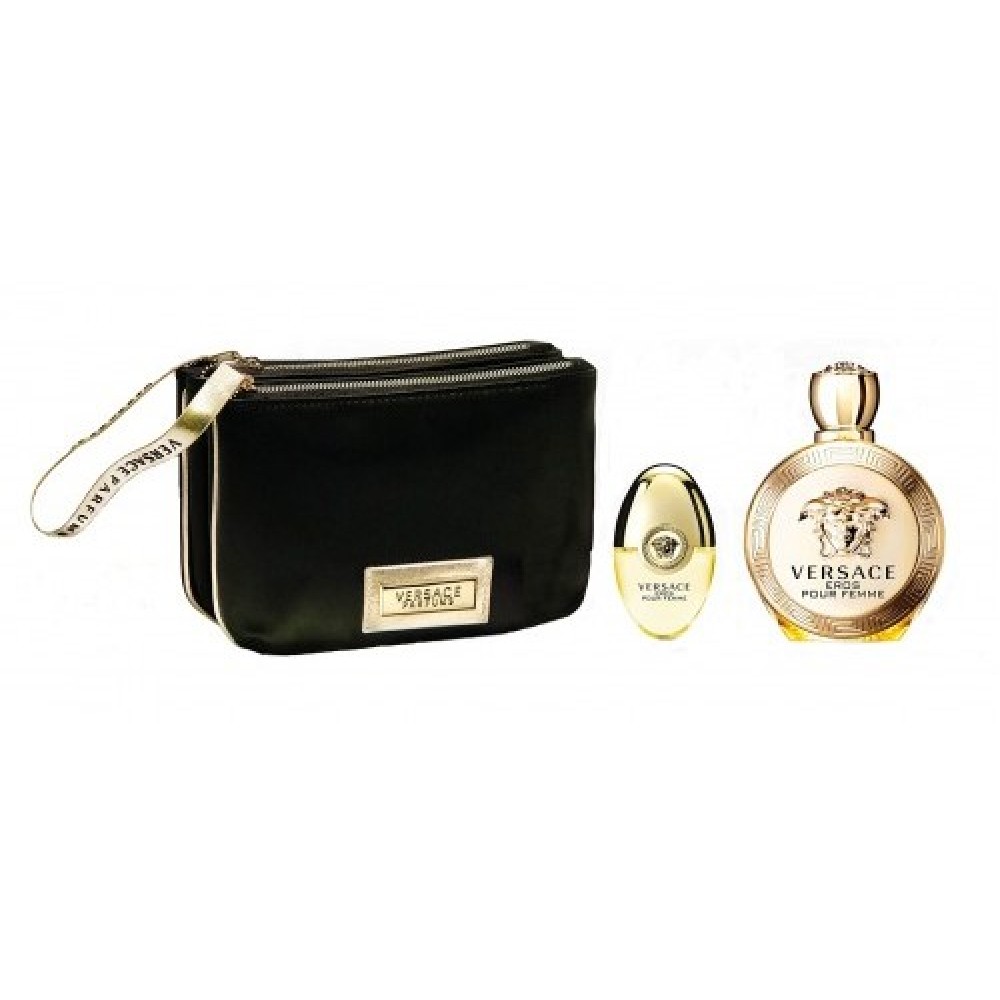 Versace Eros Pour Femme Edp 100 Ml + 10 Ml + Bag Gift Set