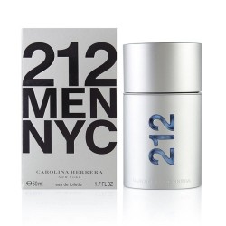 عطر كارولينا هيريرا 212 ان واي سي او دو تواليت للرجال 50 مل عطر كارولينا هيريرا 212 ان واي سي او دو تواليت للرجال 50 مل