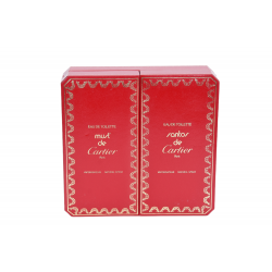 طقم كارتير مست دي كارتير او دو تواليت للنساء 50 مل + كارتير سانتوس دي كارتير او دو تواليت للرجال 50 مل