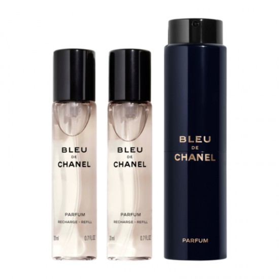 Chanel Bleu De Chanel Parfum Twist & Spray 3 x 20ml