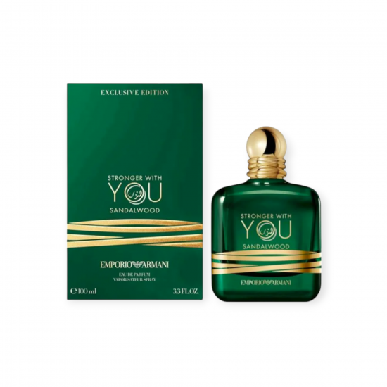 عطر جورجيو ارماني سترونجر ويذ يو صندل او دو برفيوم للرجال 100مل